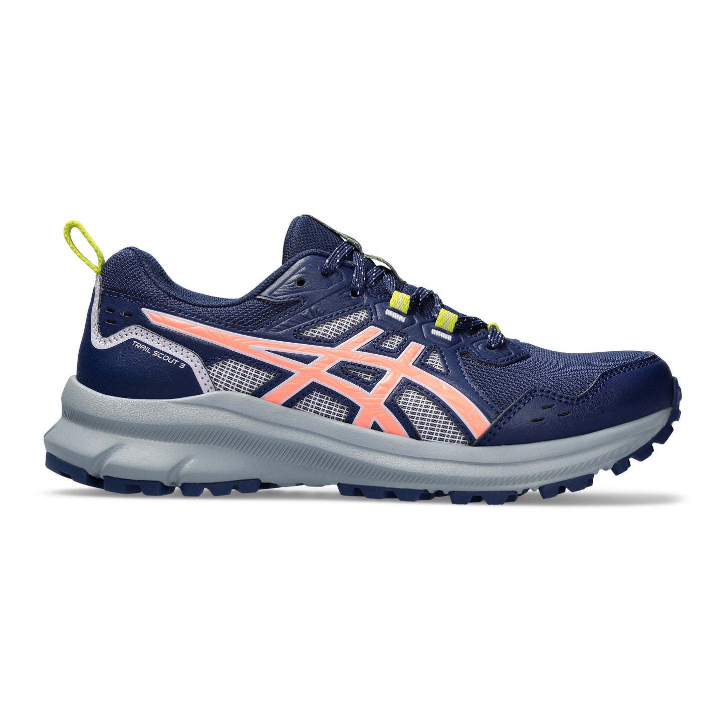 ASICS Trail Scout 3 Trailschuh Damen - dunkelblau, koralle