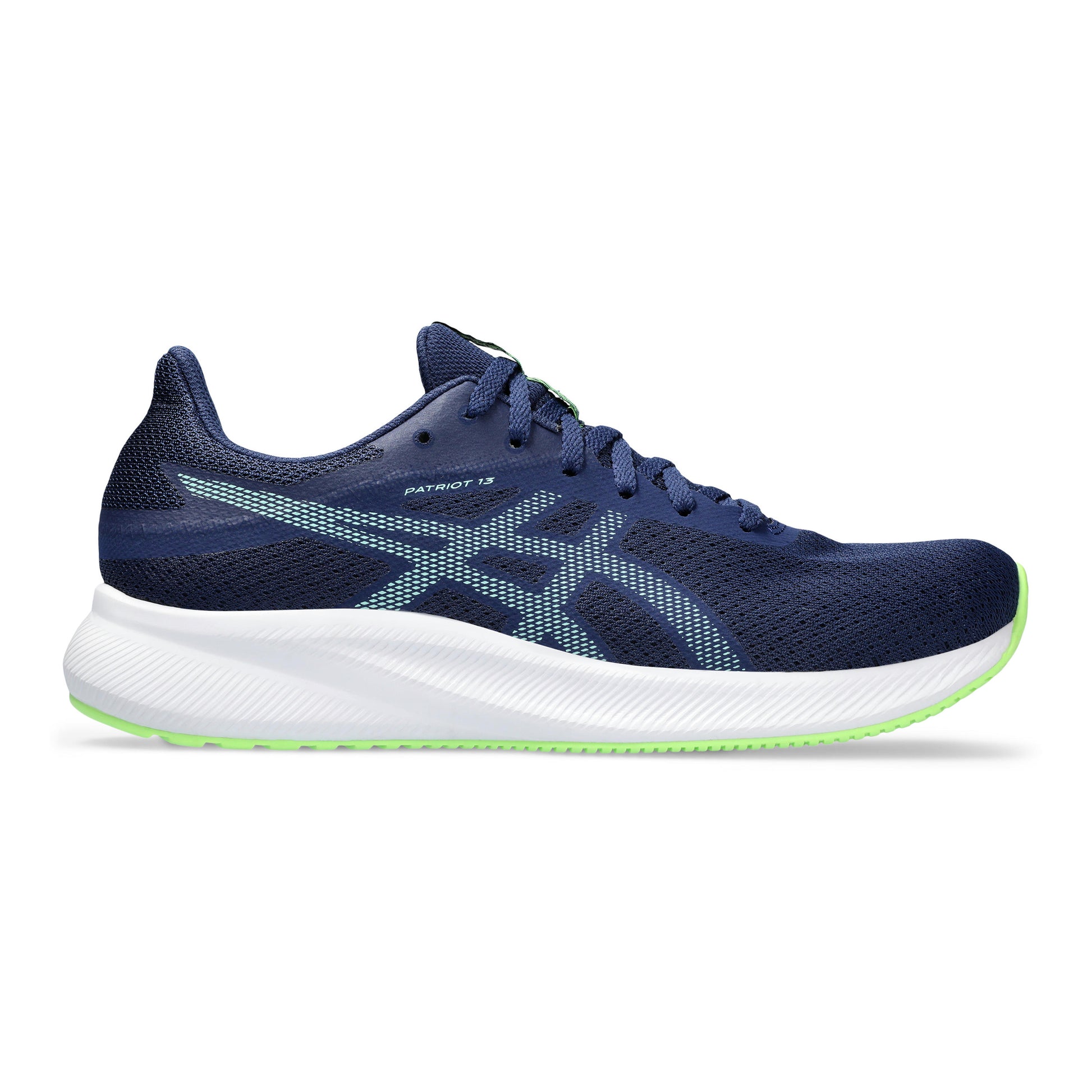 ASICS Patriot 13 Neutralschuh Herren - dunkelblau, türkis