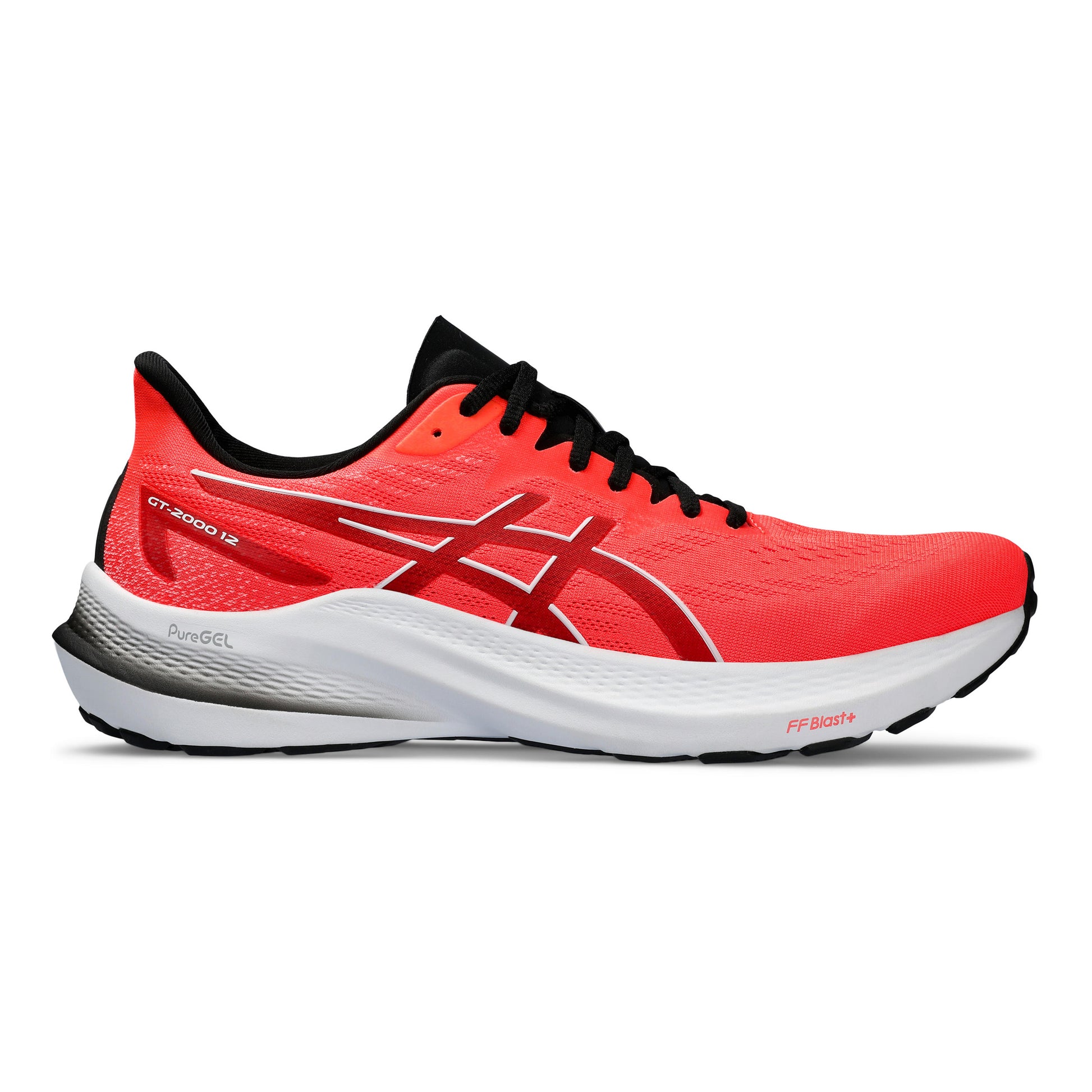 ASICS GT-2000 12 Stabilitätsschuh Herren - orange, schwarz