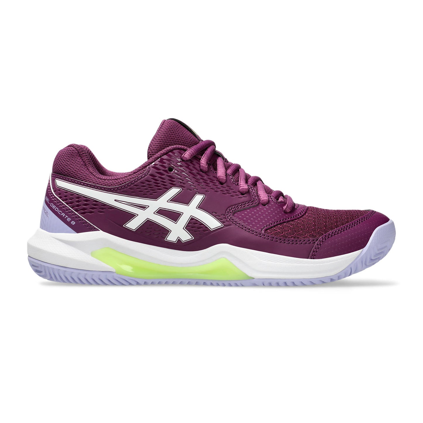 ASICS Gel-Dedicate 8 Padelschuh Damen - mauve, weiß