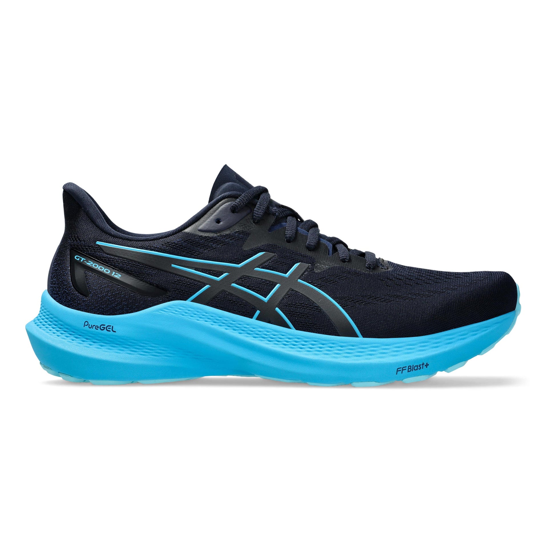 ASICS GT-2000 12 Stabilitätsschuh Herren - dunkelblau, türkis