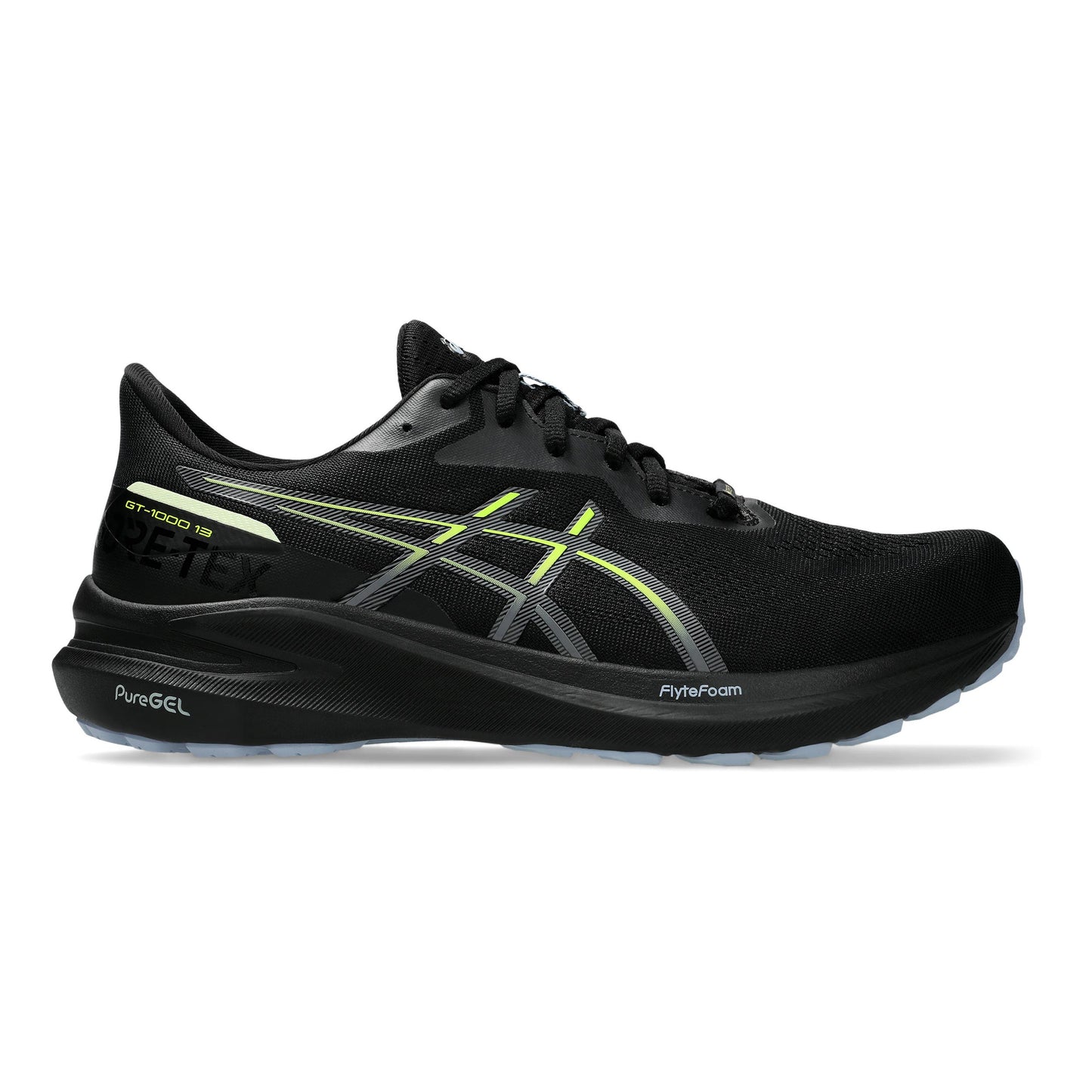 ASICS GT-1000 13 GTX Stabilitätsschuh Herren-Schwarz,Gelb