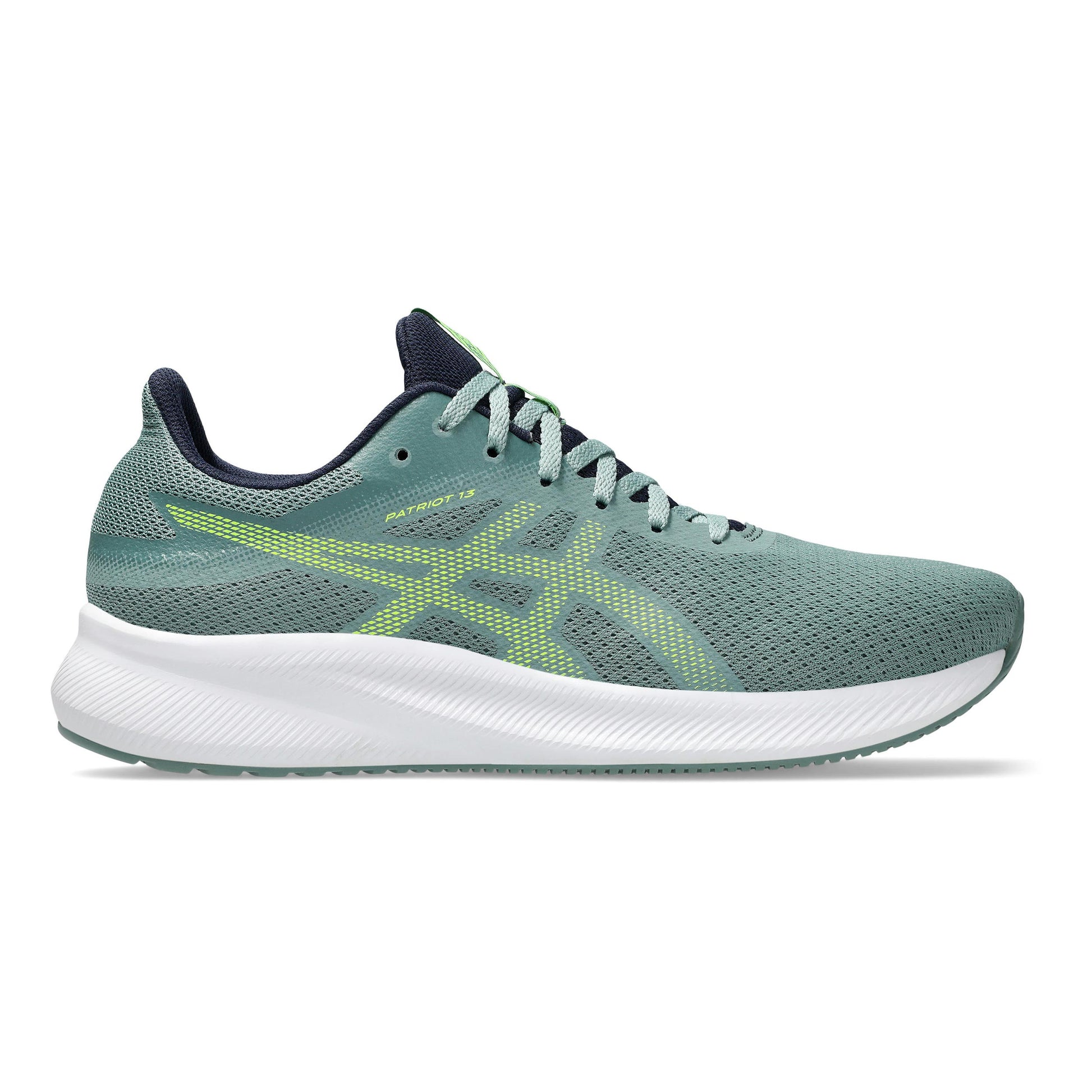 ASICS Patriot 13 Neutralschuh Herren - grau, grün