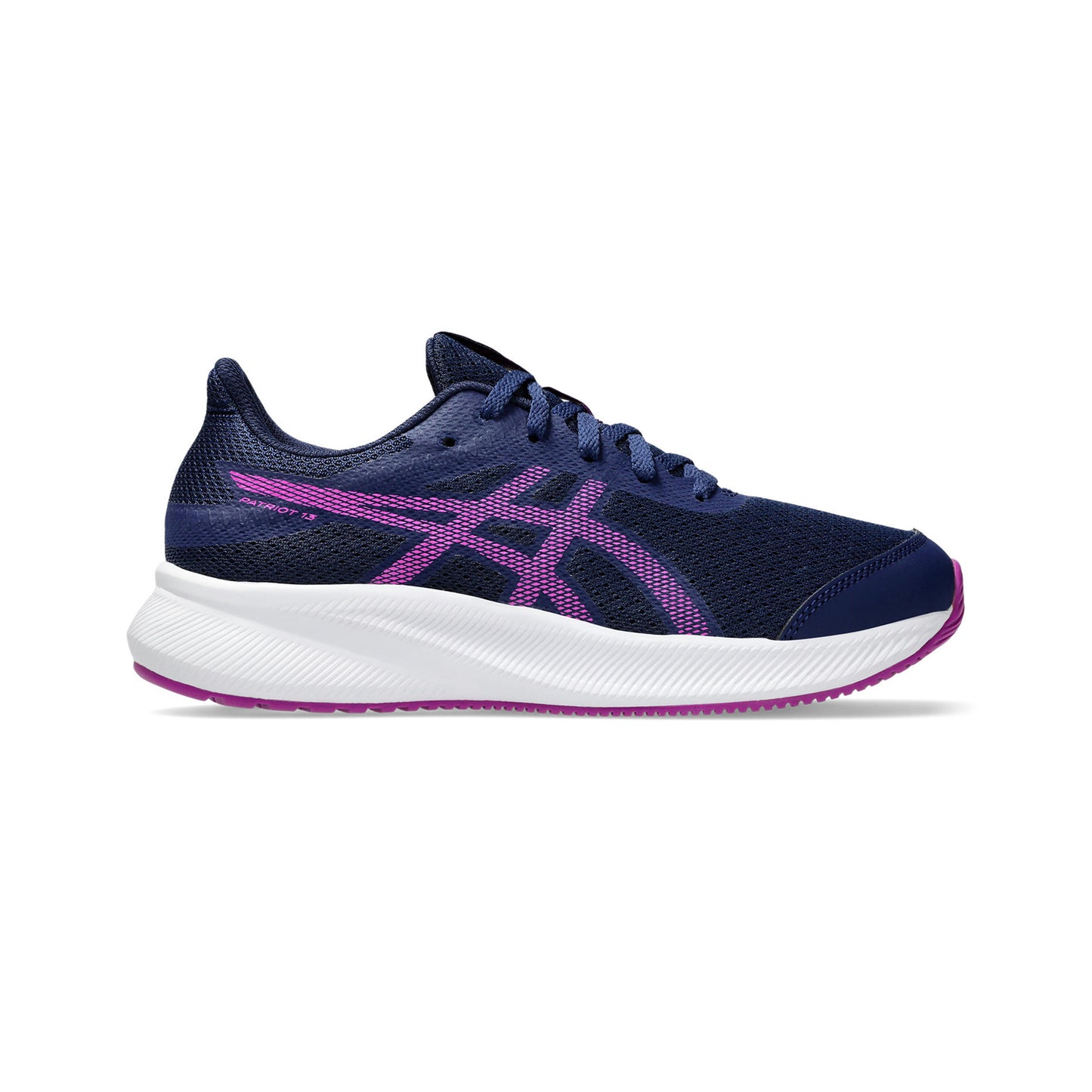 ASICS Patriot 13 GS Neutralschuh Kinder-Blau,Weiß