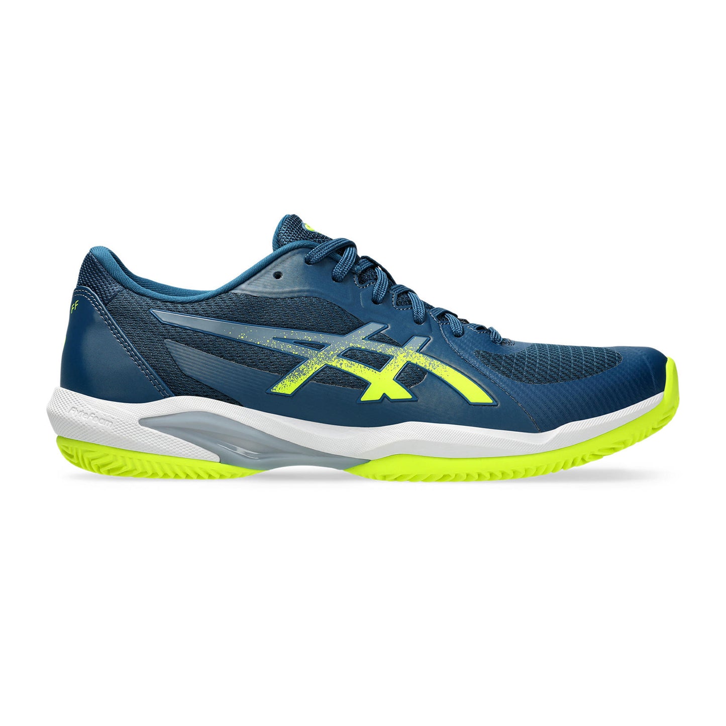ASICS Solution Swift FF 2 Clay Sandplatzschuh Herren-Blau,Gelb