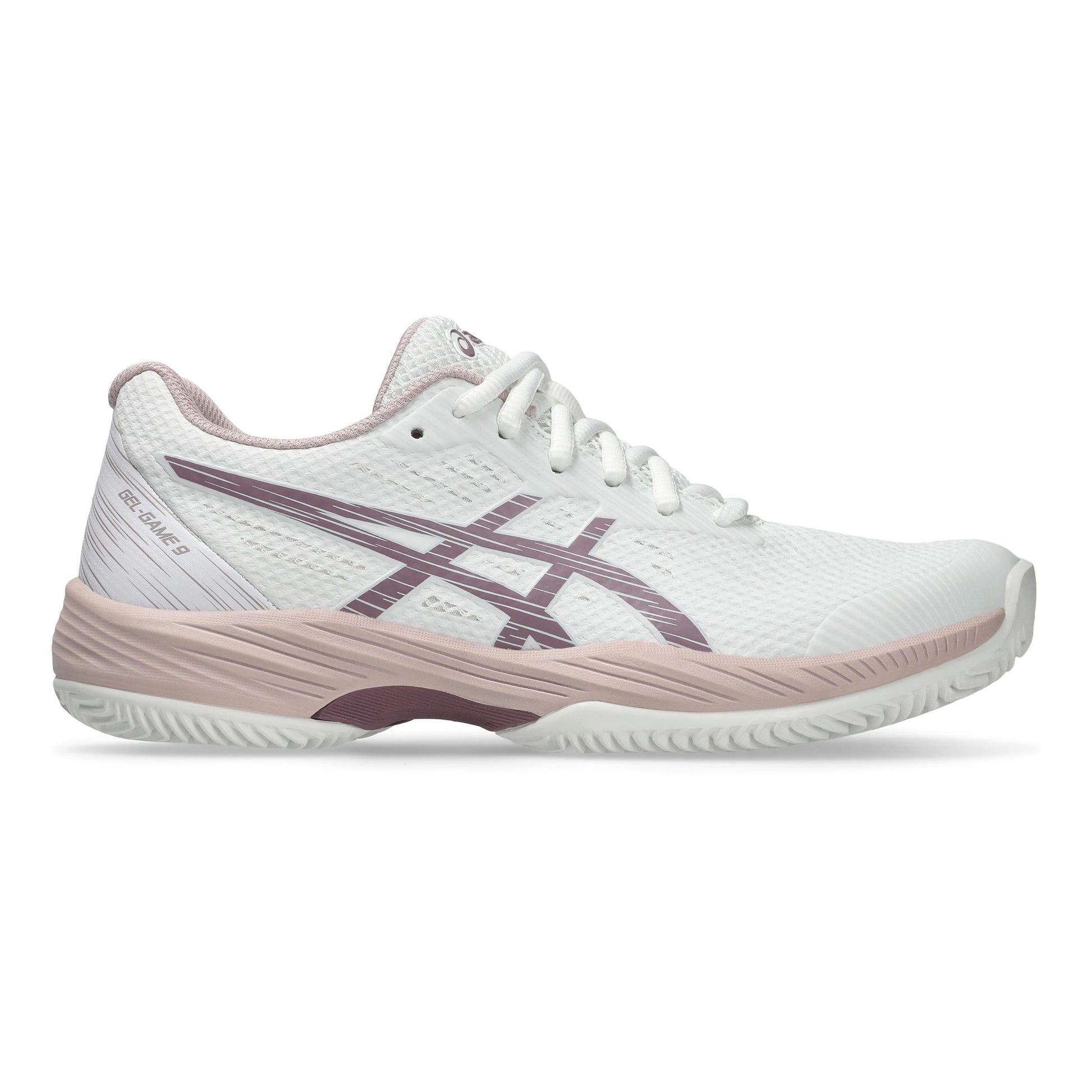 ASICS Gel-Game 9 Sandplatzschuh Damen - weiß, beige