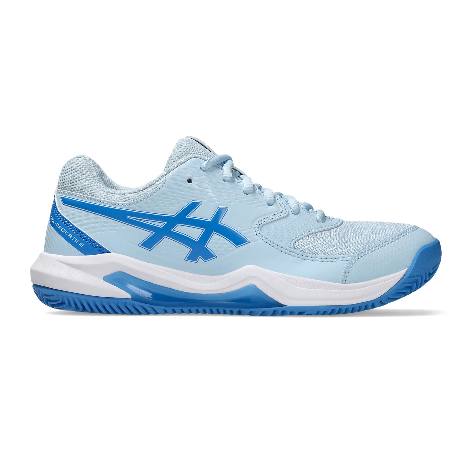 ASICS Gel-Dedicate 8 Sandplatzschuh Damen-Hellblau,Blau
