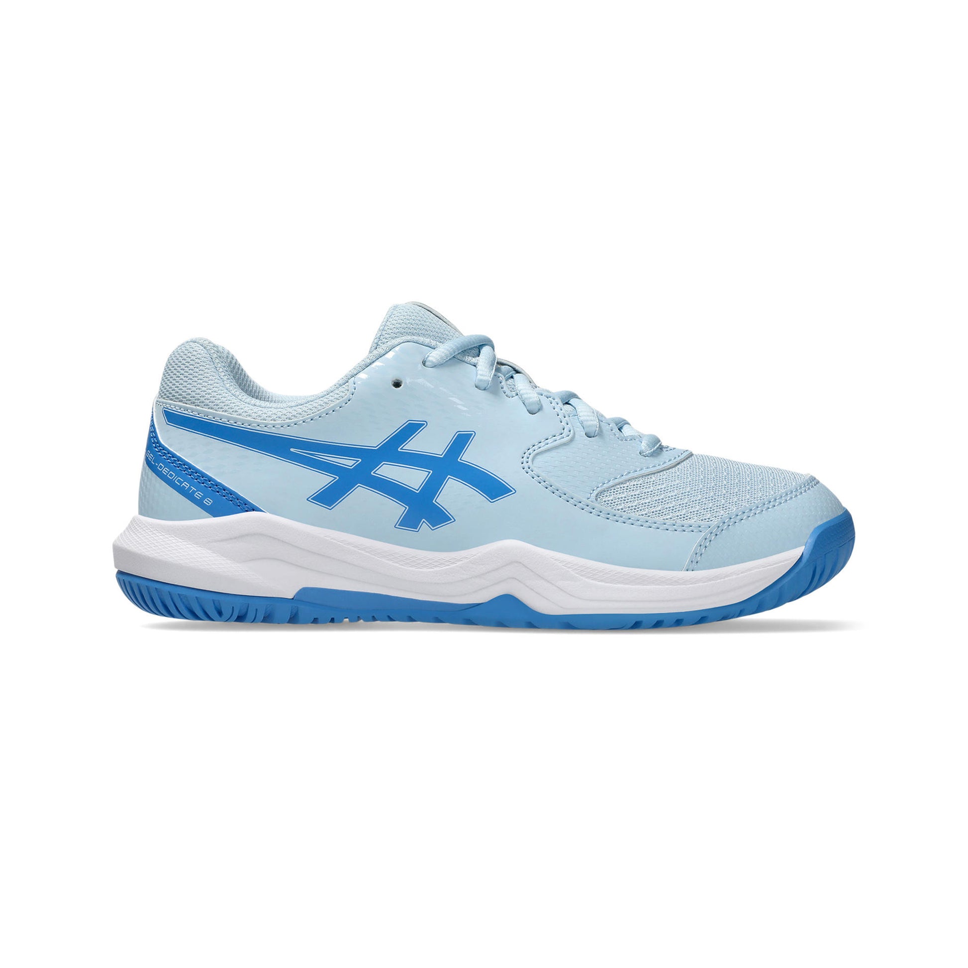ASICS GEL-DEDICATE 8 GS Allcourtschuh Kinder-hellblau, blau