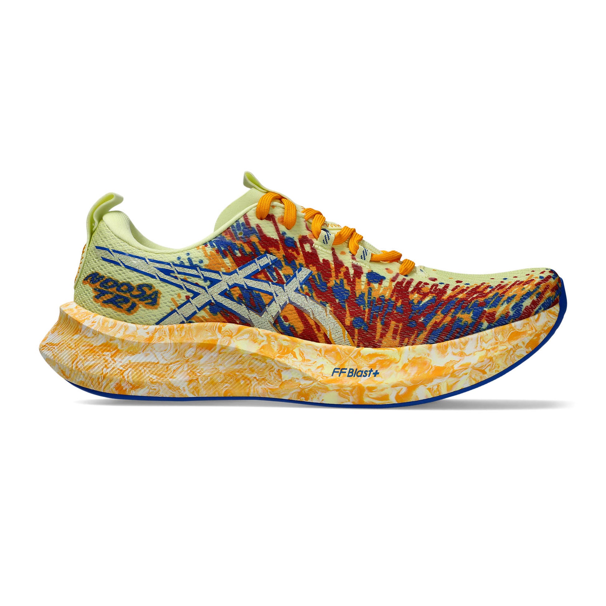 ASICS Noosa Tri 16 Wettkampfschuh Herren-gelb, blau