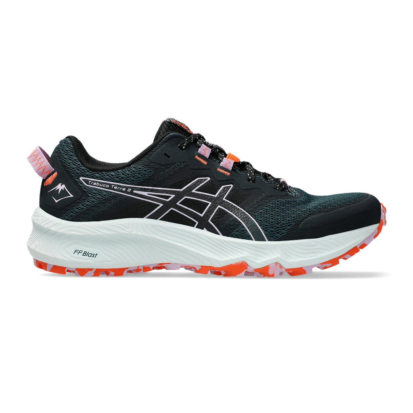 ASICS Trabuco Terra 2 Trailschuh Damen-Oliv,Lila