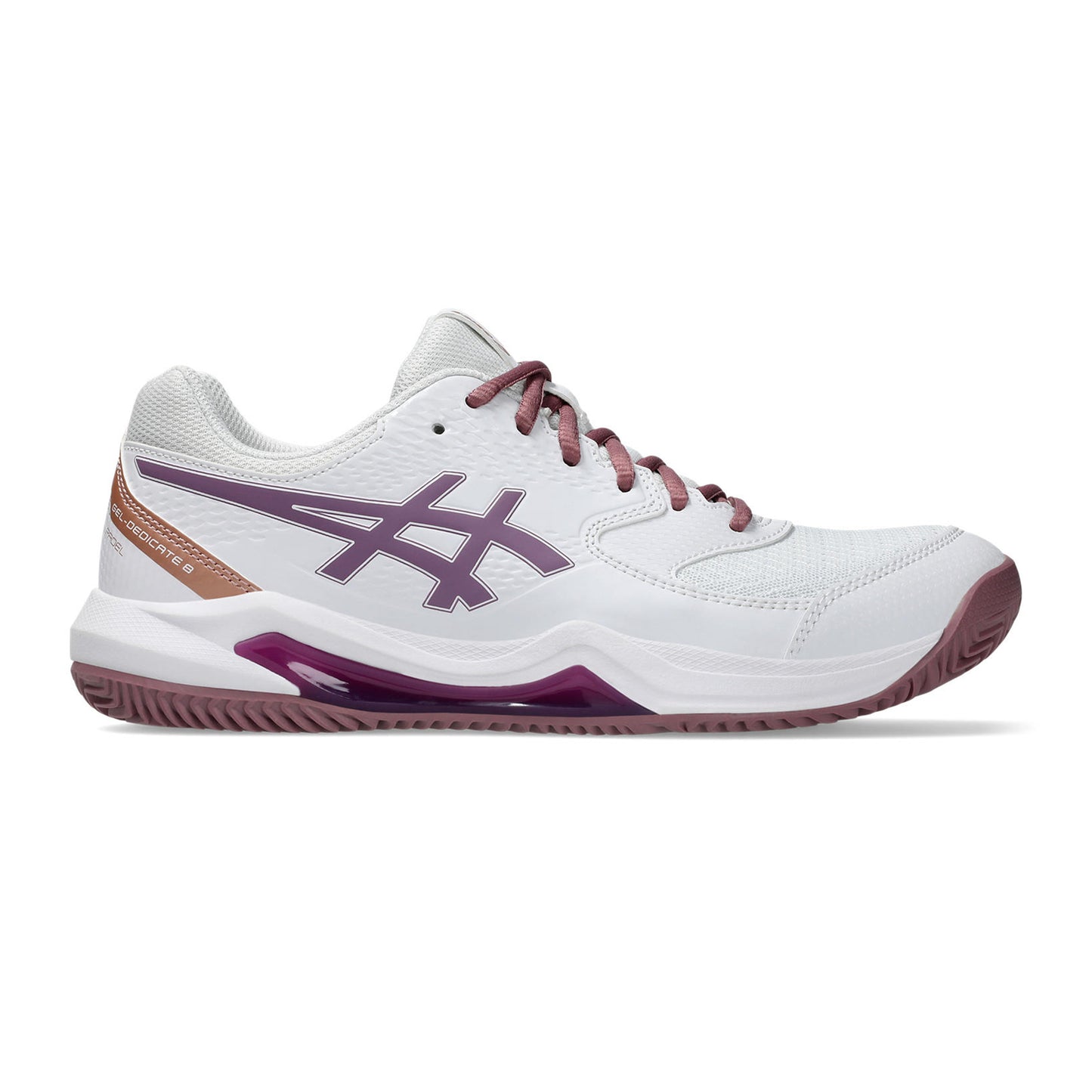 ASICS Gel-Dedicate Padelschuh Damen-Weiß