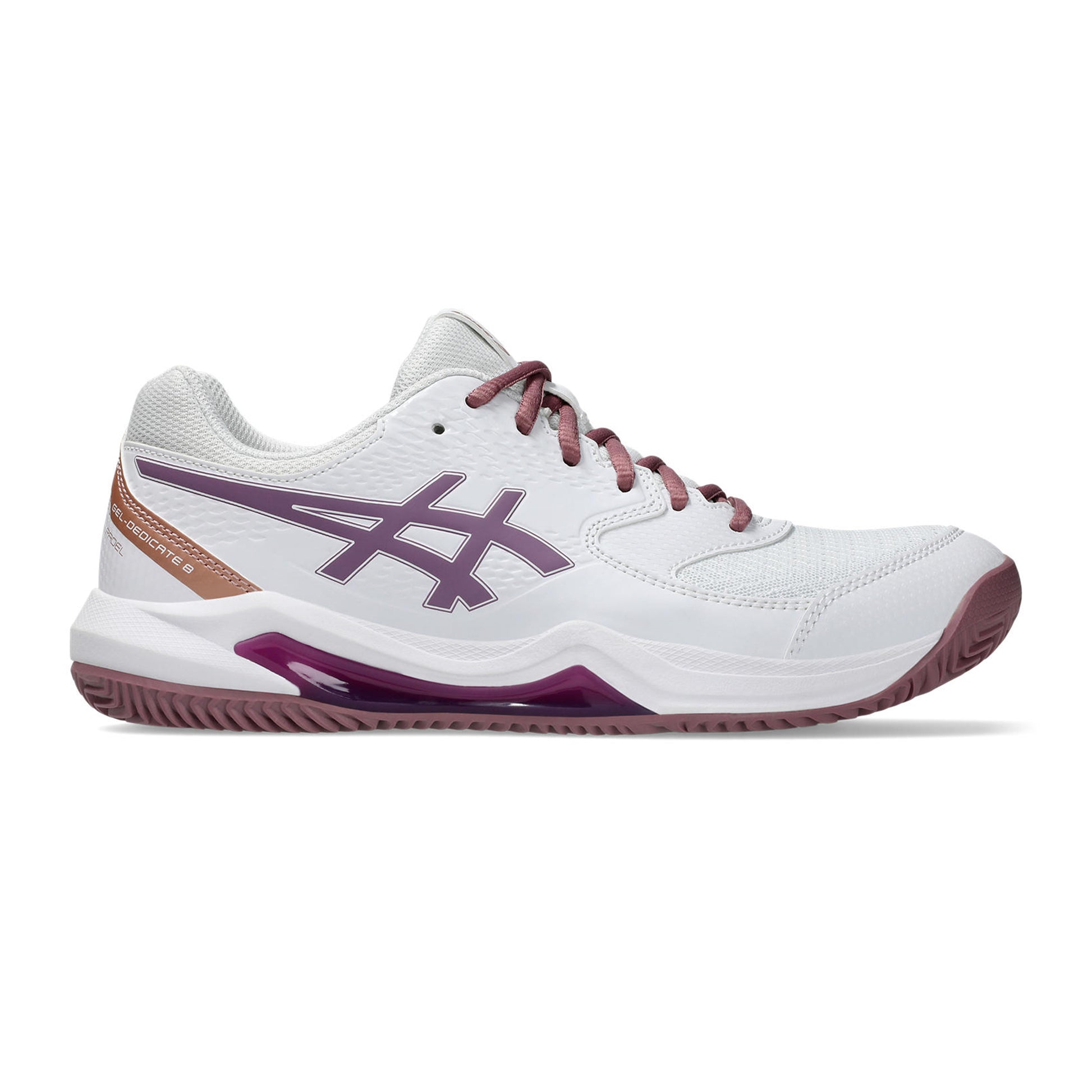 ASICS Gel-Dedicate Padelschuh Damen-Weiß