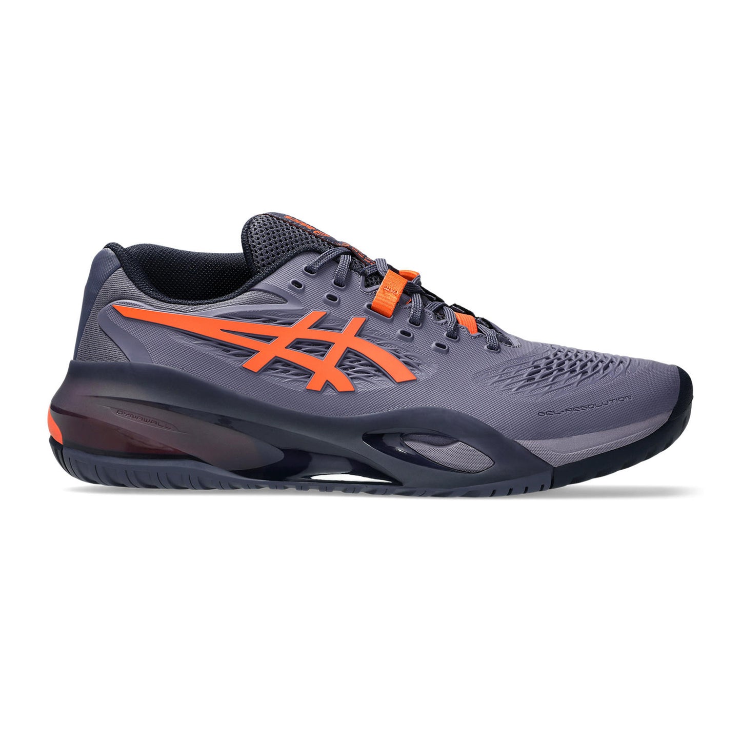 ASICS Gel-Resolution X Allcourtschuh Herren-lila, orange