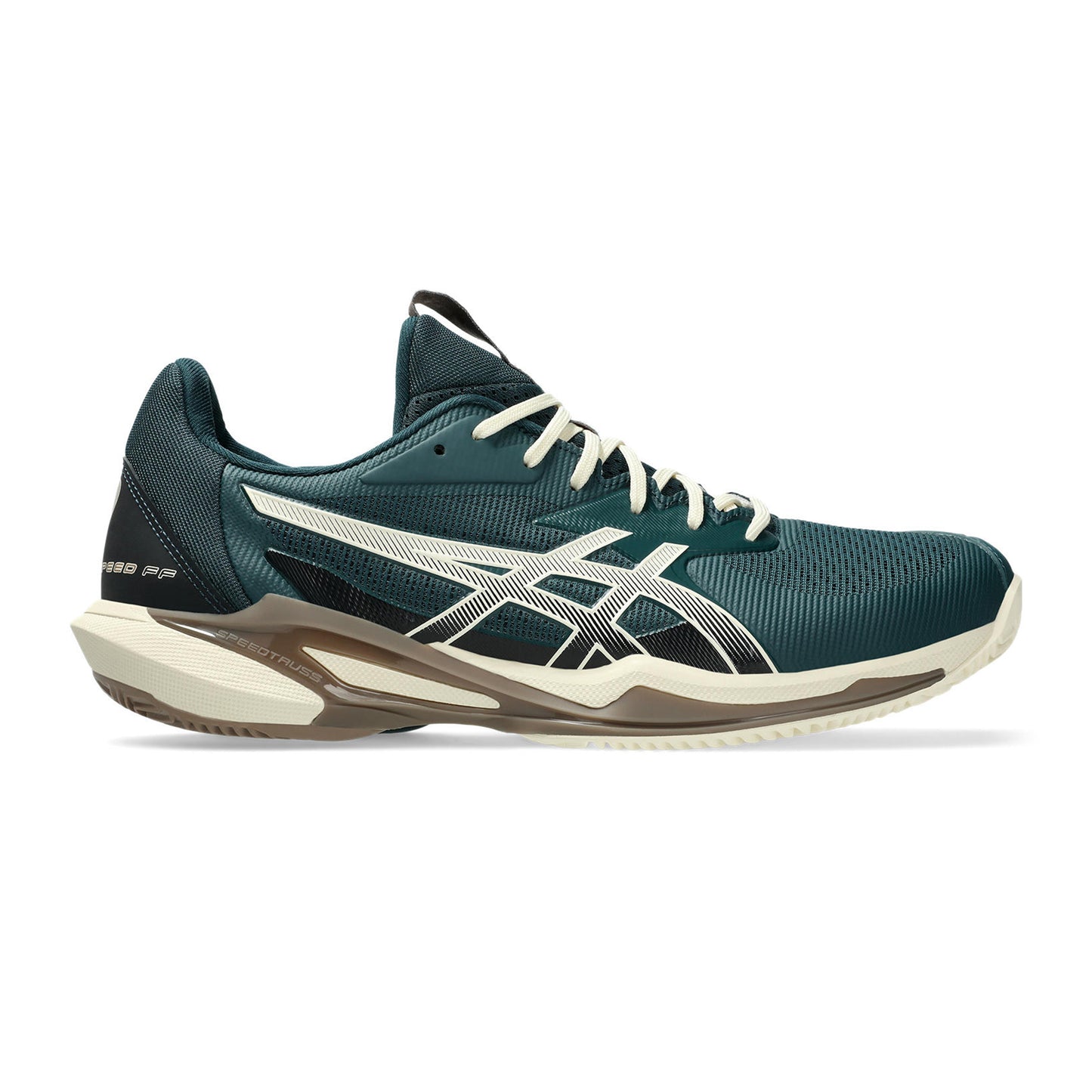 ASICS Solution Speed FF 3 Sandplatzschuh Herren - grün, beige
