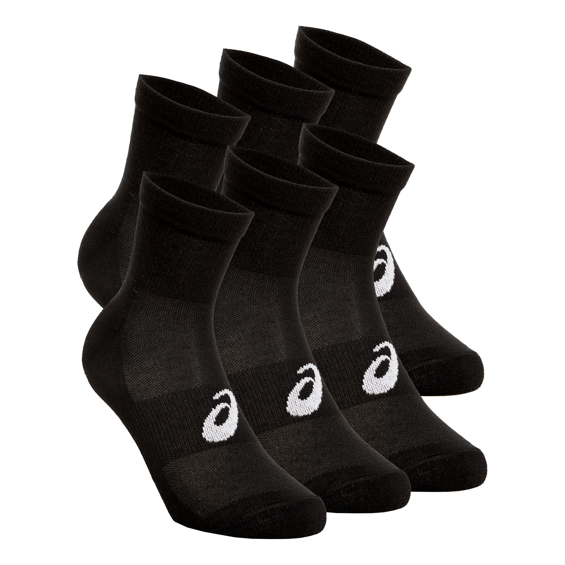 ASICS Quarter Sportsocken-Schwarz