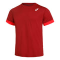 Court T-Shirt Herren - dunkelrot, rot