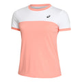 Court T-Shirt Damen - rosa, weiß