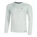 Seamless Longsleeve Herren - salbei, creme