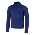 Road Winter 1/2 Zip Laufshirt Herren - dunkelblau,