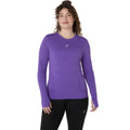 Road Seamless Laufshirt Damen-lila