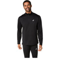 Core 1/2 Zip Winter  Laufshirt Herren - schwarz