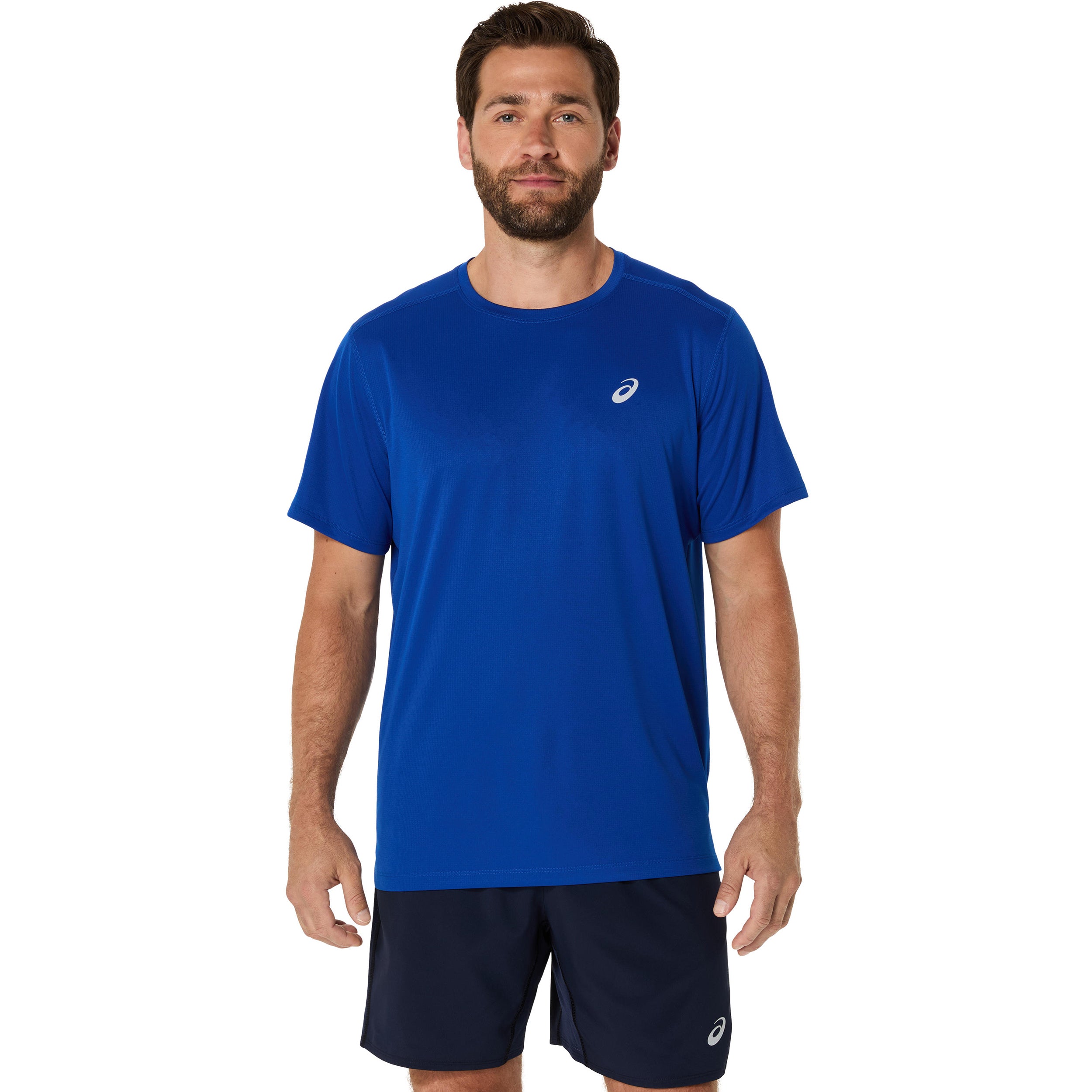 ASICS Core  Laufshirt Herren - blau