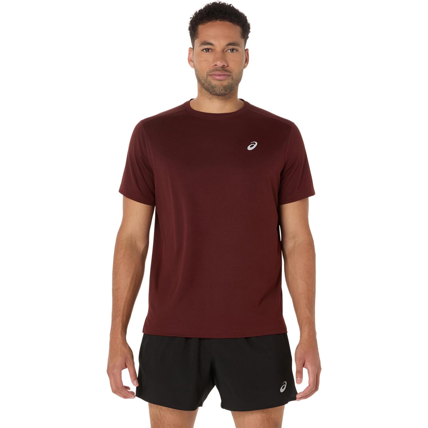 ASICS Core  Laufshirt Herren - weinrot