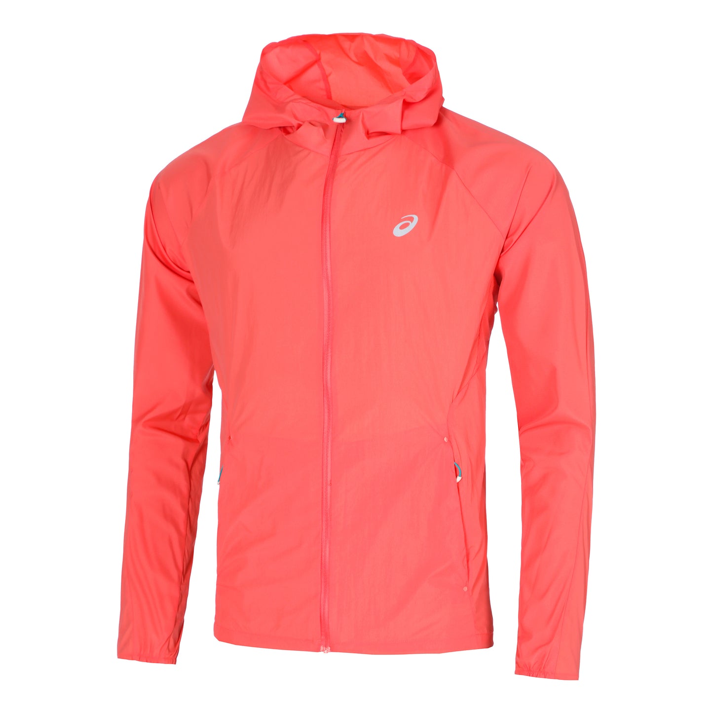 ASICS Road Packable Jacket Laufjacke Herren - orange