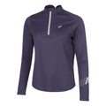 Icon 1/2 Zip Laufshirt Damen-Dunkelblau