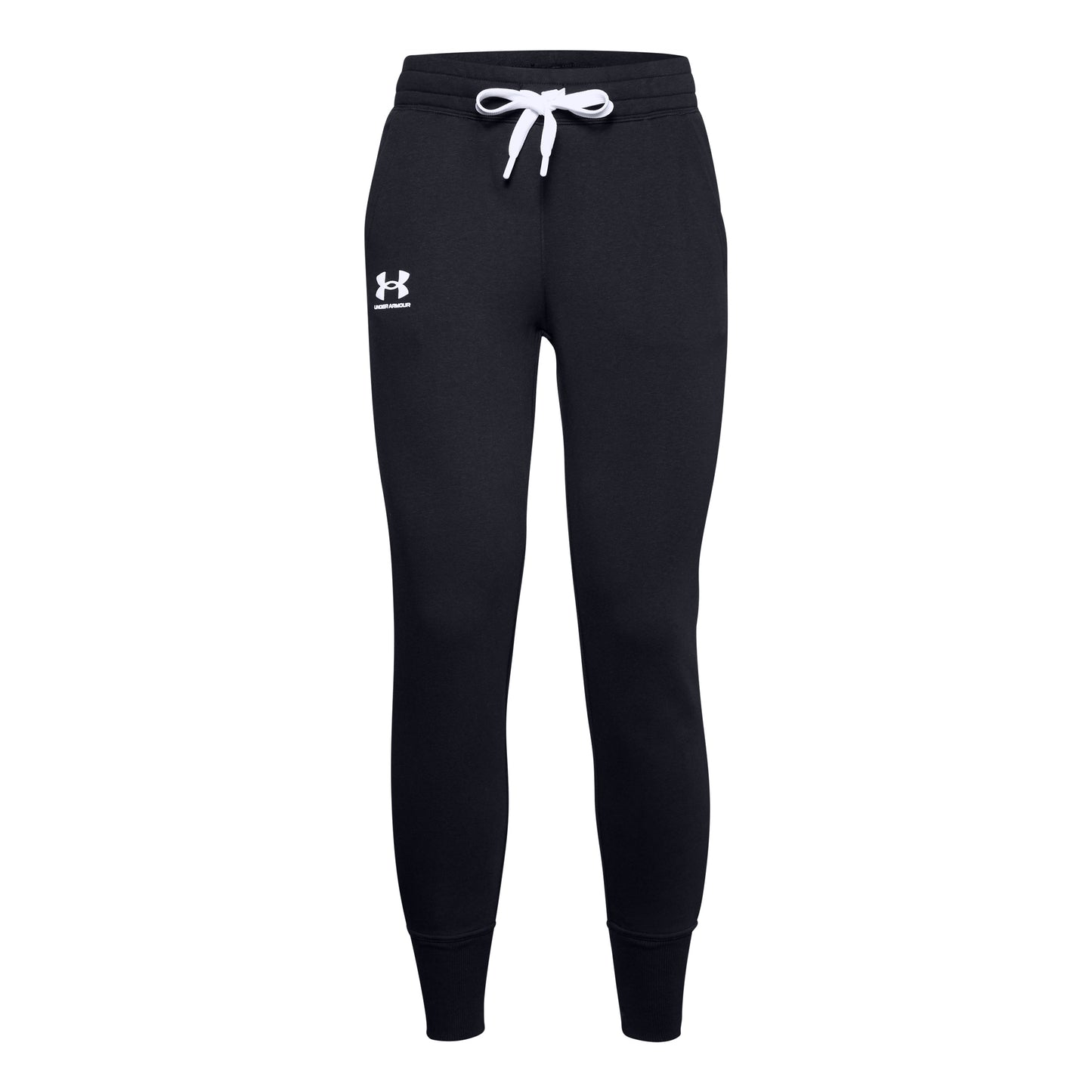 Under Armour Fleece Trainingshose Damen - schwarz, weiß