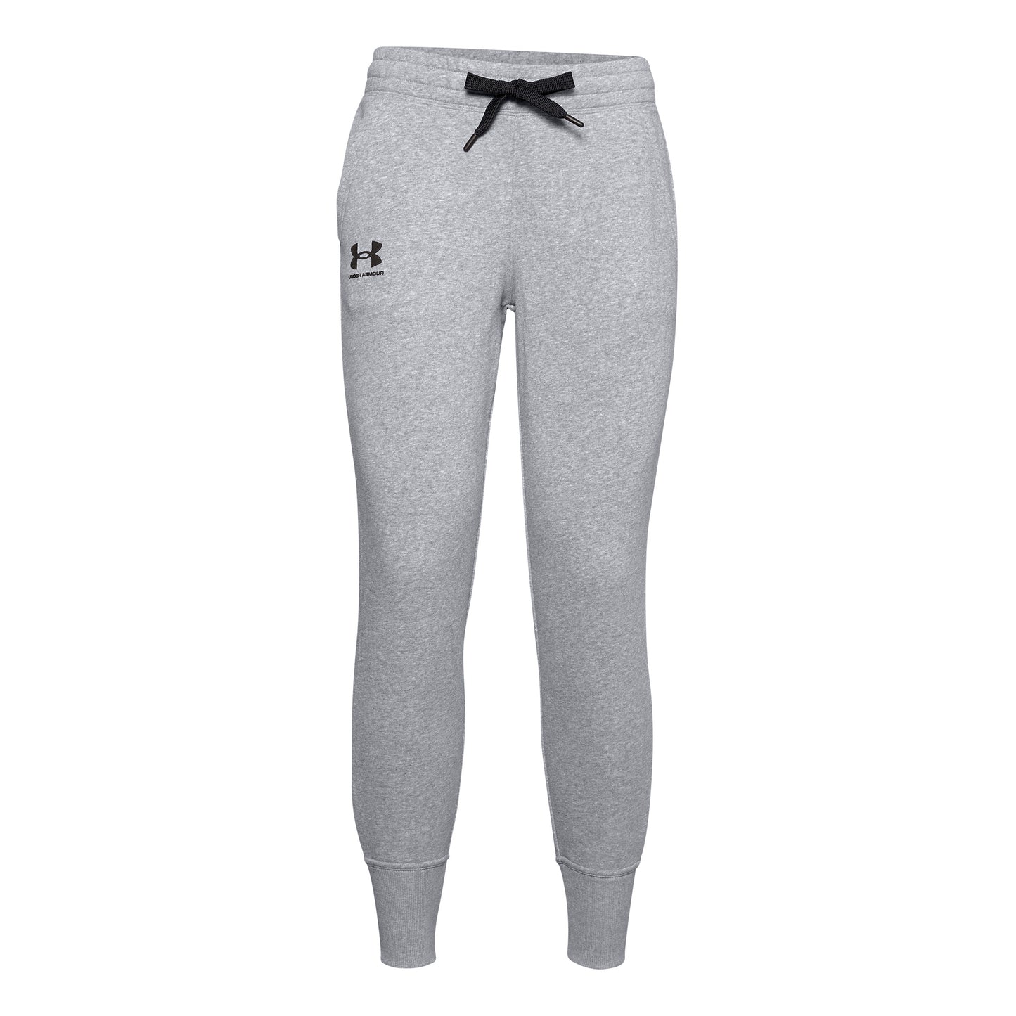 Under Armour Fleece Trainingshose Damen - hellgrau, schwarz