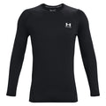 Heatgear Fitted Longsleeve Herren - schwarz,