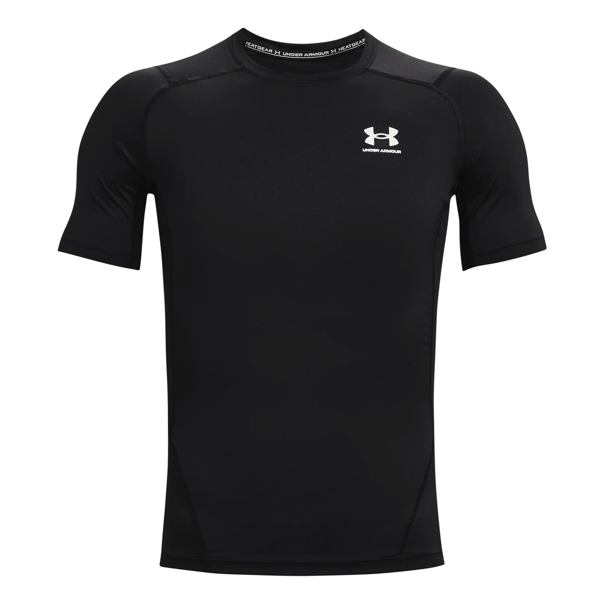 Under Armour Heatgear Armour Comp T-Shirt Herren-Schwarz,Weiß