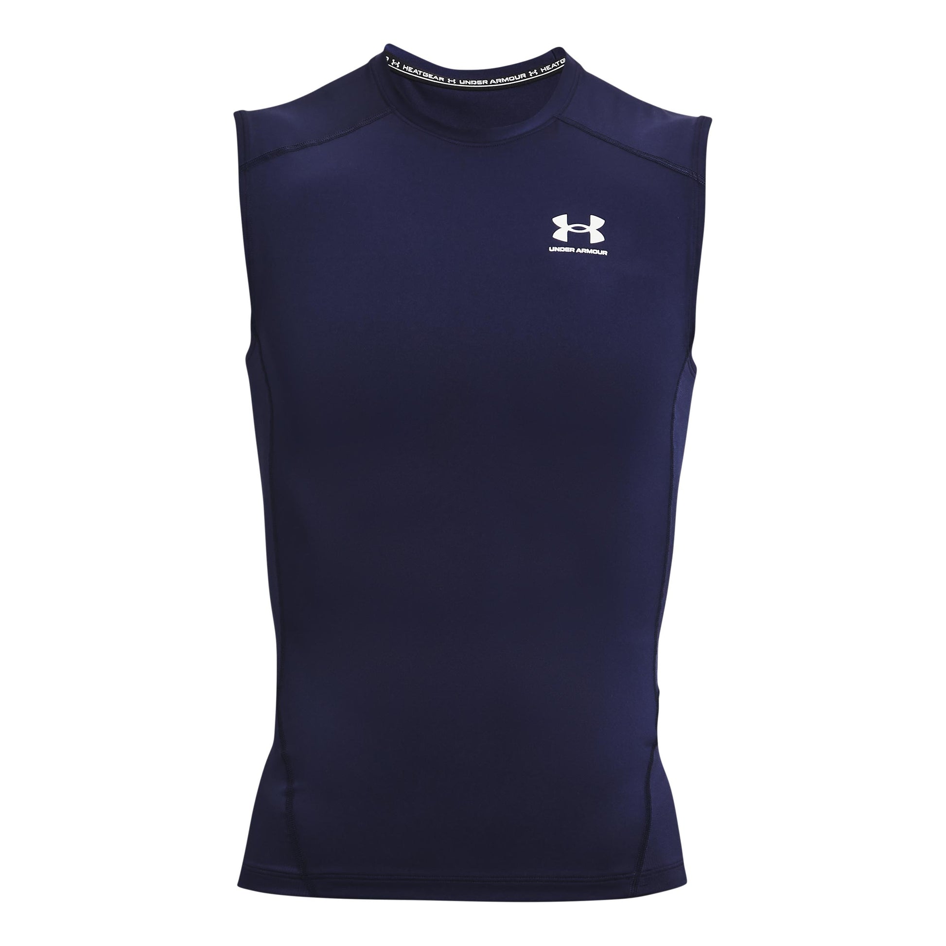 Under Armour Heatgear Comp Tank-Top Herren-Dunkelblau,Weiß