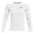 Heatgear Comp Longsleeve Herren-Weiß,Schwarz
