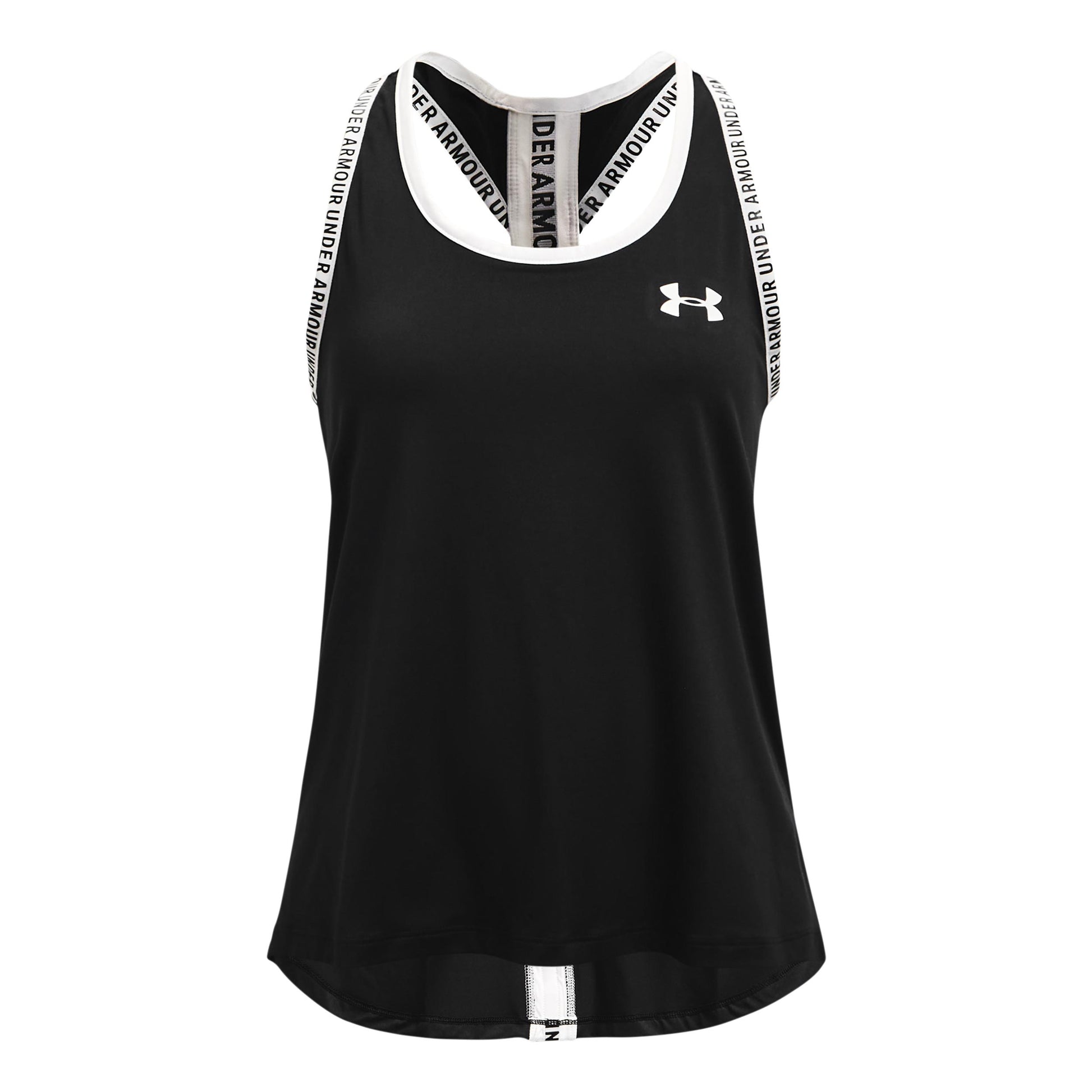 Under Armour Knockout Tank-Top Mädchen - schwarz,