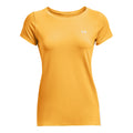 Heatgear T-Shirt Damen - goldgelb,