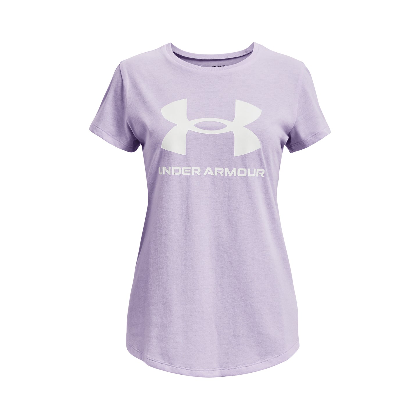 Under Armour Sportstyle Logo T-Shirt Mädchen - flieder, weiß