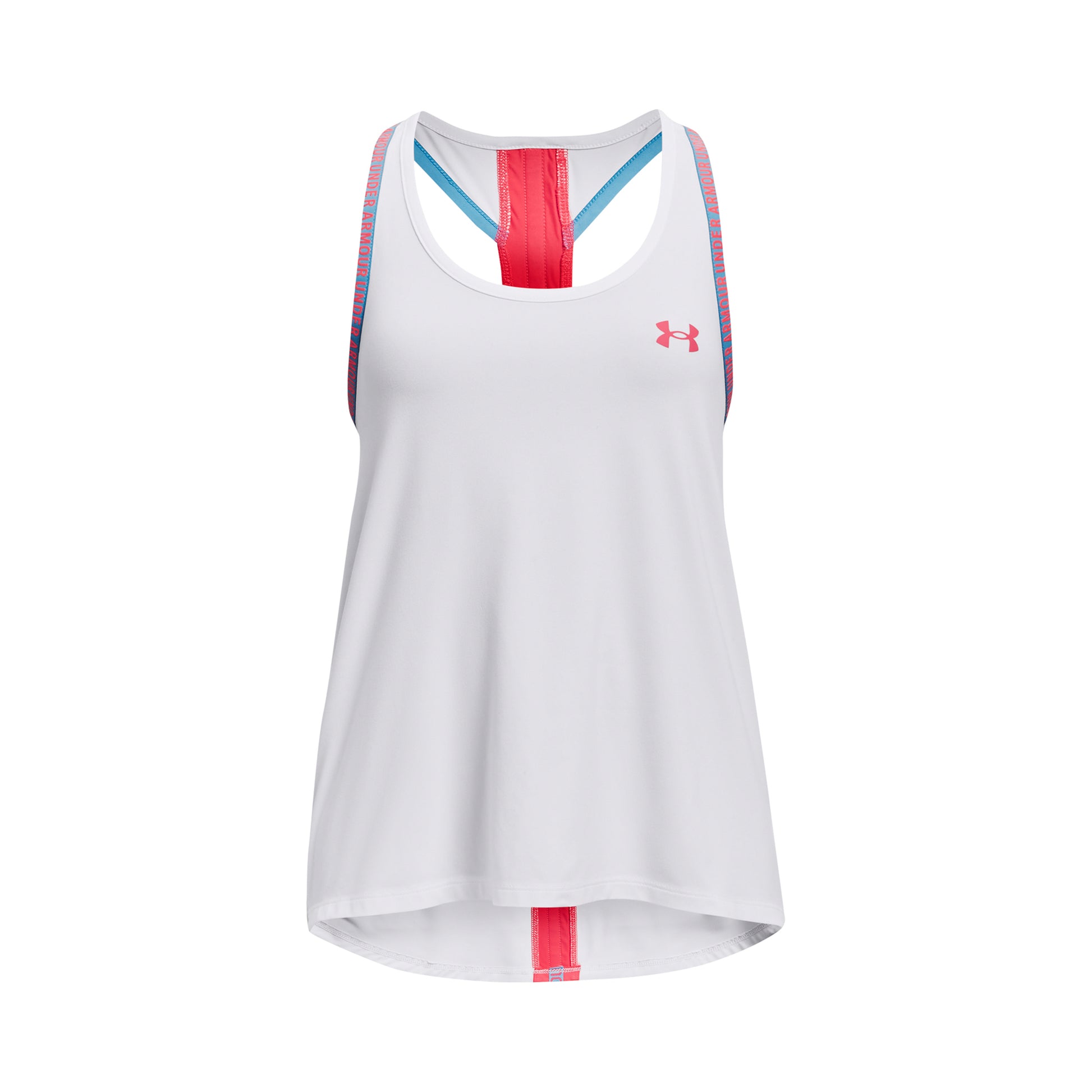 Under Armour Knockout Tank-Top Mädchen - weiß, pink