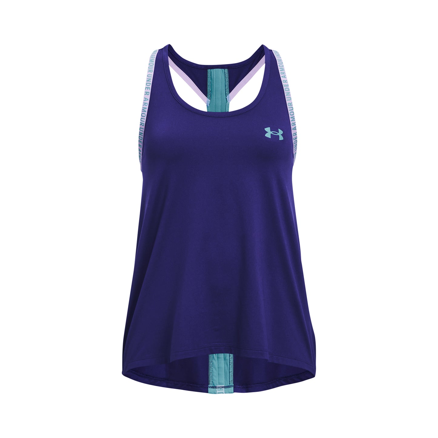 Under Armour Knockout Tank-Top Mädchen - dunkelblau, türkis