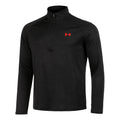 Tech 2.0 Half-Zip Longsleeve Herren - schwarz, rot