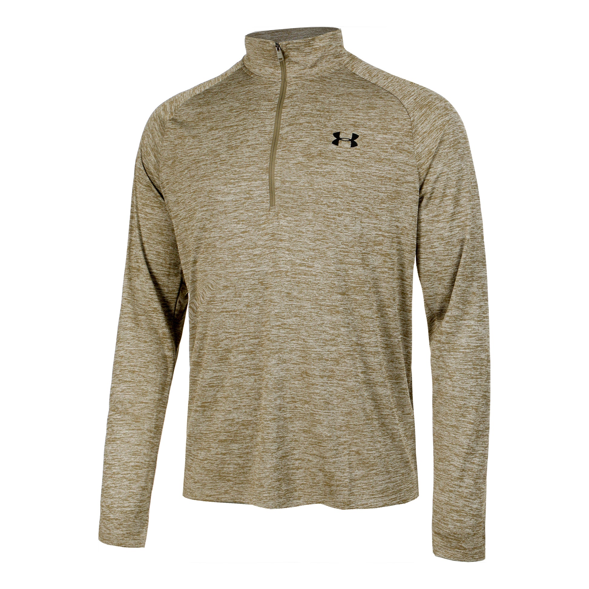 Under Armour Tech 2.0 Half-Zip Longsleeve Herren - grün,