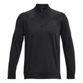 Quarter Half-Zip Longsleeve Herren-Schwarz