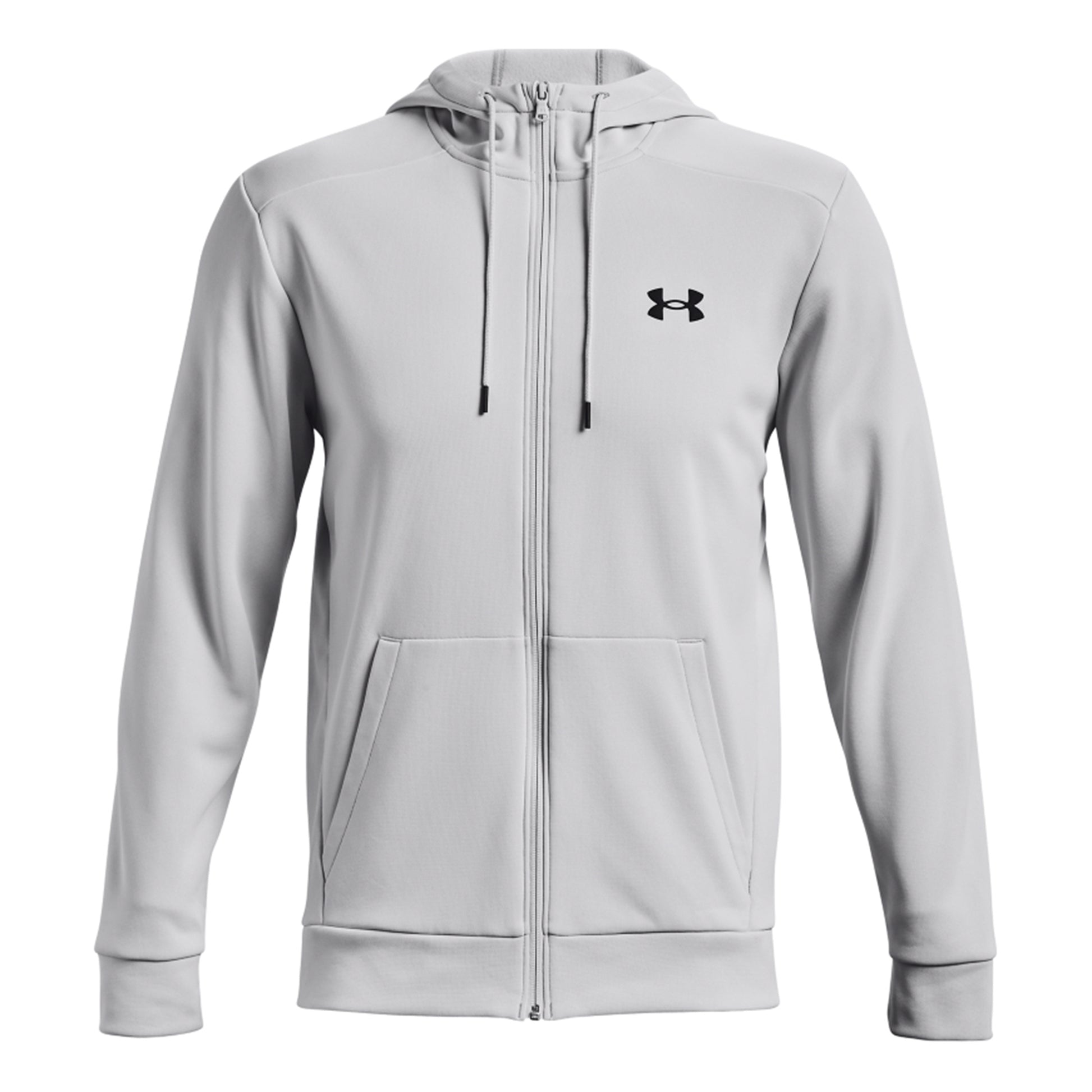 Under Armour Fleece Full Zip Sweatjacke Herren - hellgrau,