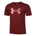 Big Logo Fill T-Shirt Herren - dunkelrot,