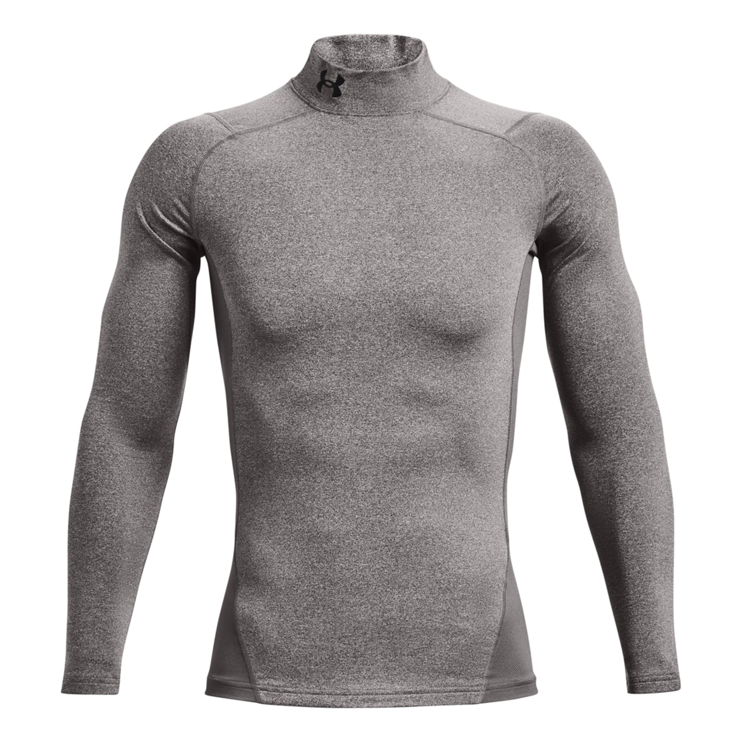 Under Armour Coldgear Comp Mock Longsleeve Herren-Grau