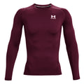 Heatgear Comp Longsleeve Herren - dunkelrot,