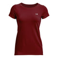 Heatgear T-Shirt Damen - dunkelrot,