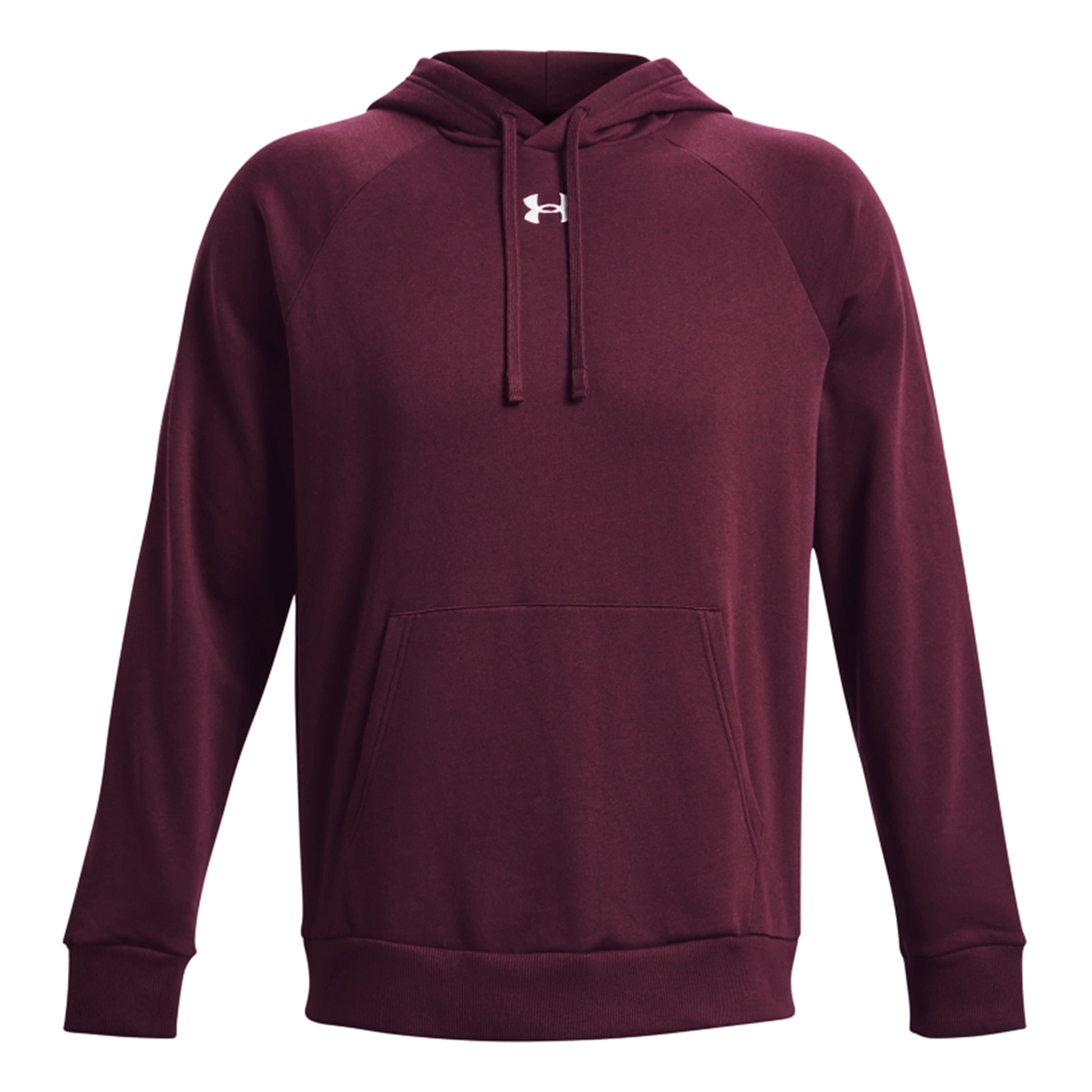 Under Armour Rival Hoody Herren - dunkelrot,