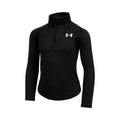 Tech Graphic Half-Zip Longsleeve Mädchen - schwarz,